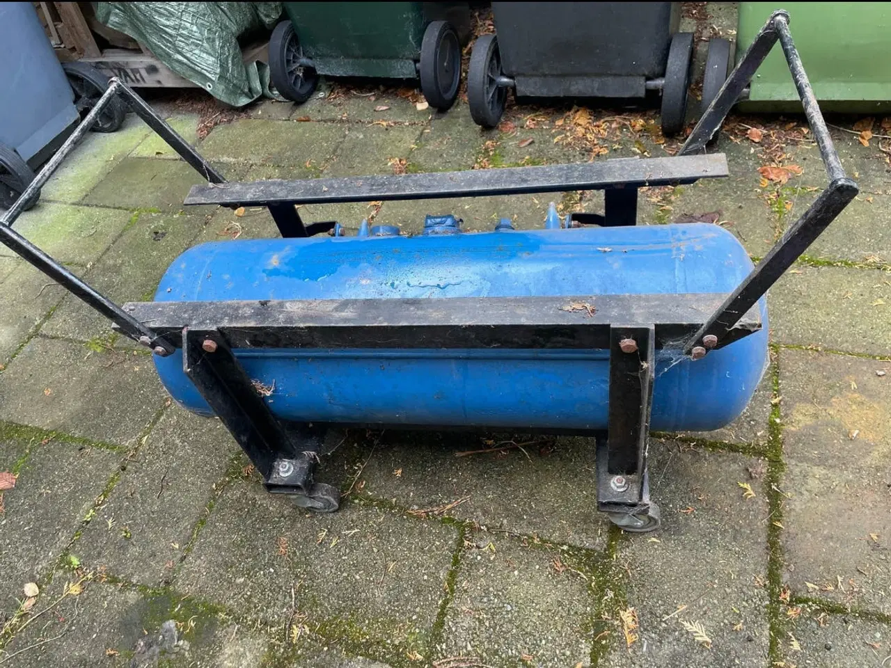 Billede 6 - Svejseudstyr - transport vogn og gas beholder 