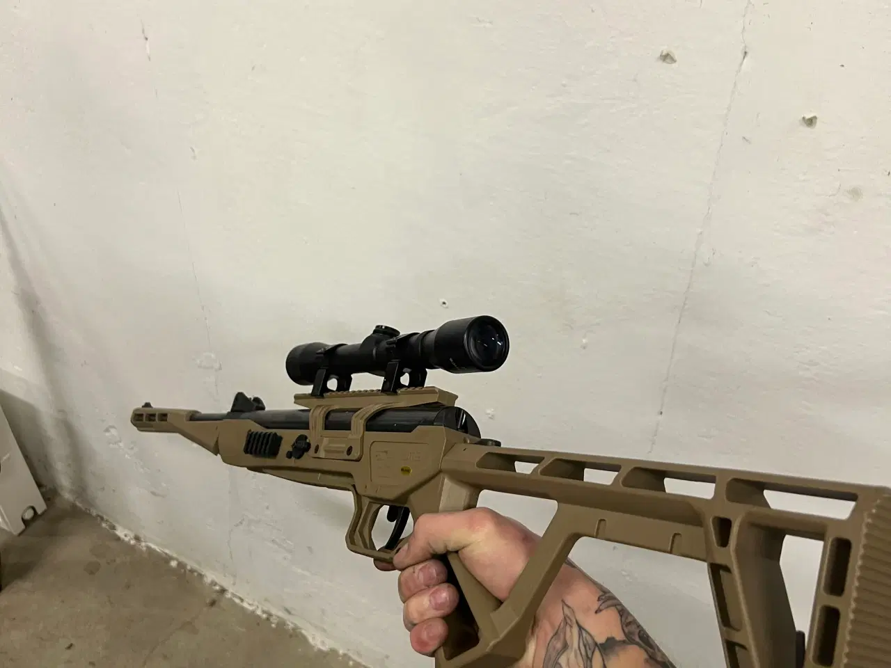 Billede 2 - Bm8 luftgevær med kikkert 