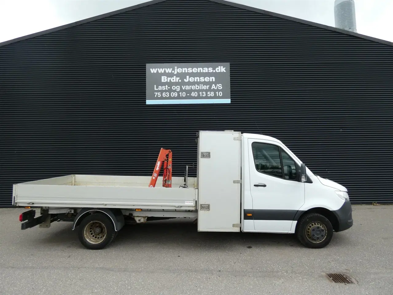 Billede 1 - Mercedes-Benz Sprinter 516 LAD/KRAN  2,1 CDI A3 RWD 163HK Ladv./Chas. Man.