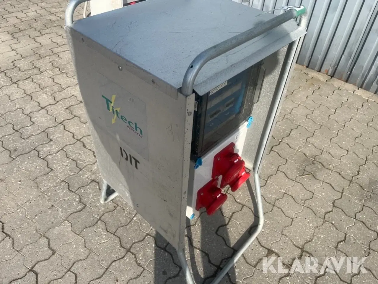 Billede 3 - Byggestrømstavle TITECH ELEKTRIC 125A 1 styk