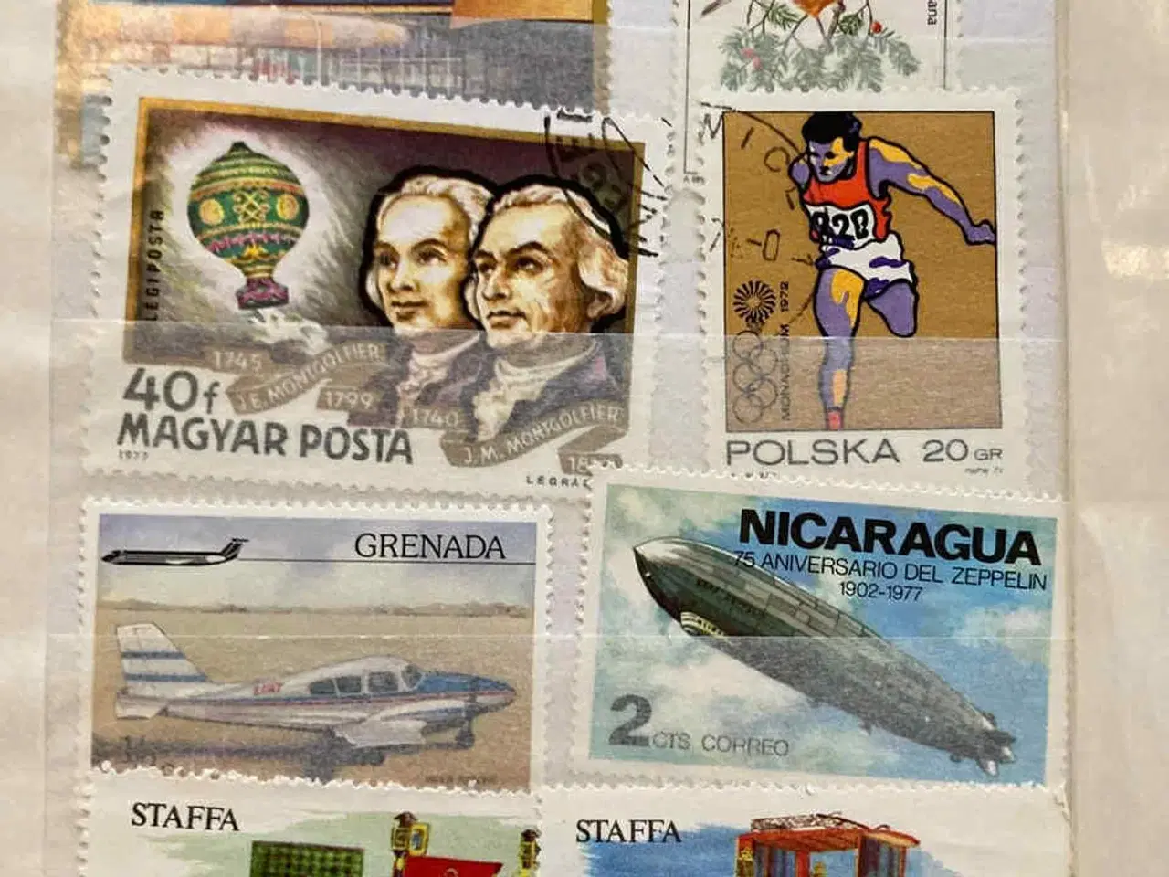 Billede 1 - Frimærkesamling. Øvrige lande, stemplet