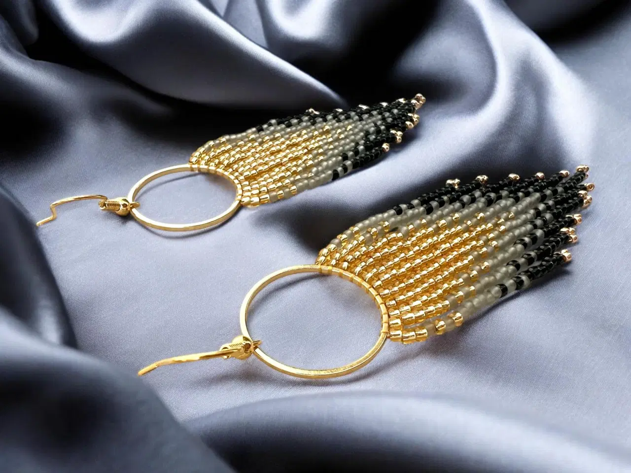 Billede 2 - Grønlandske perle øreringe 