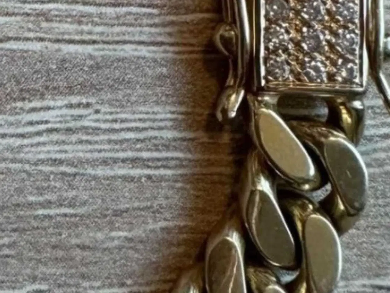 Billede 2 - Ægte 14 karat massiv armbånd