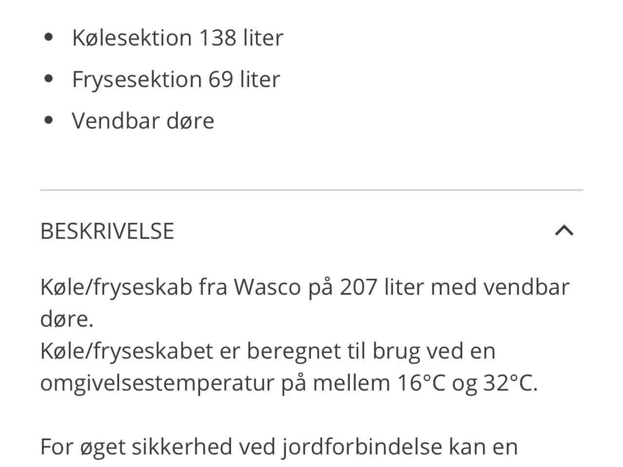 Billede 4 - Køle/fryseskab