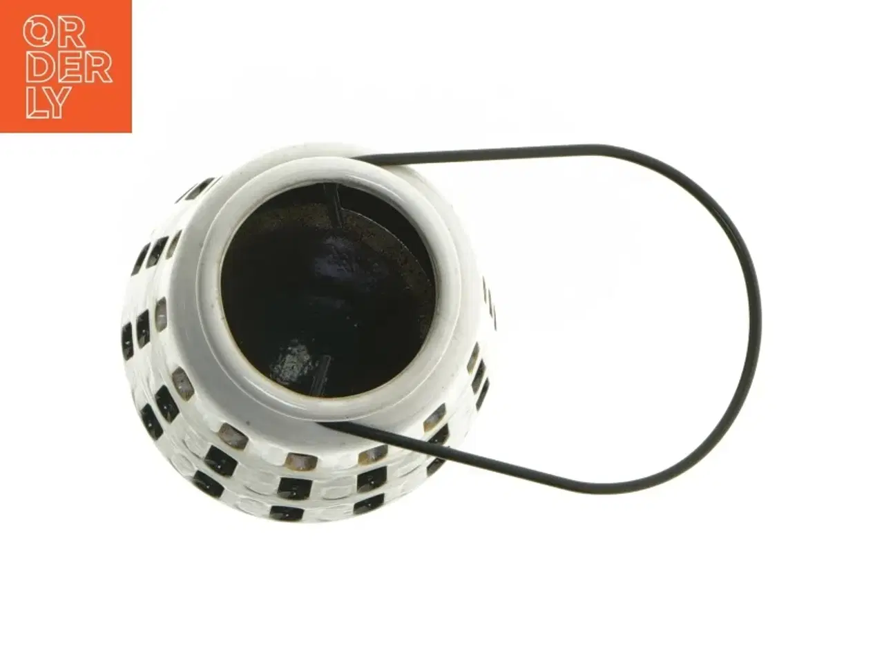 Billede 5 - Keramisk lysestage (str. 13,5 cm)