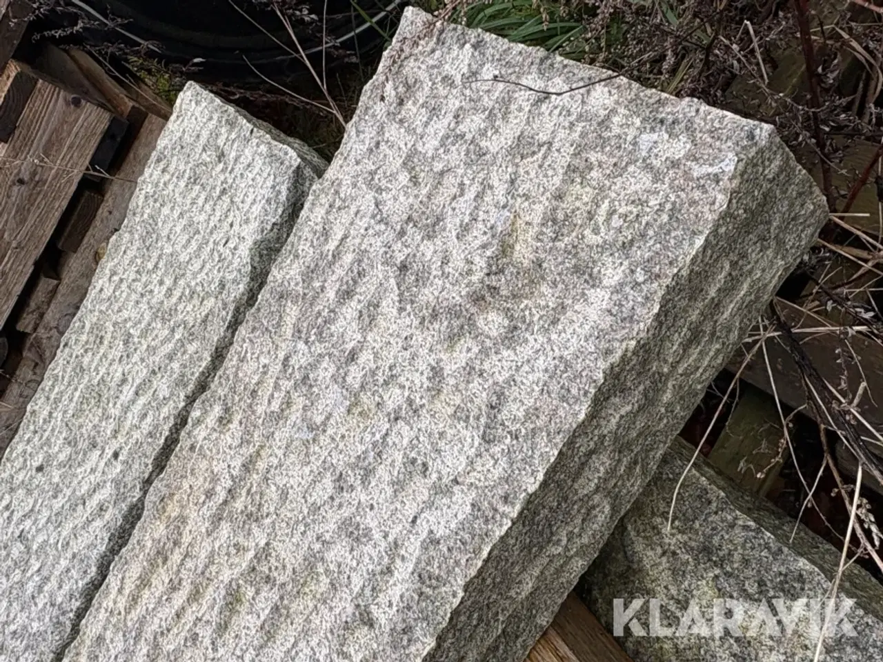 Billede 6 - Granit kantsten 30 styk.