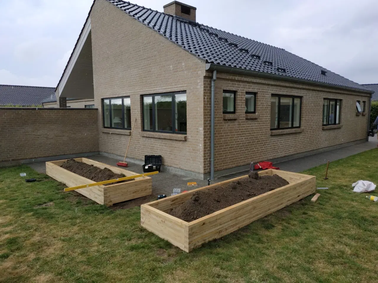 Billede 11 - Højbede, egetræ - byggesæt