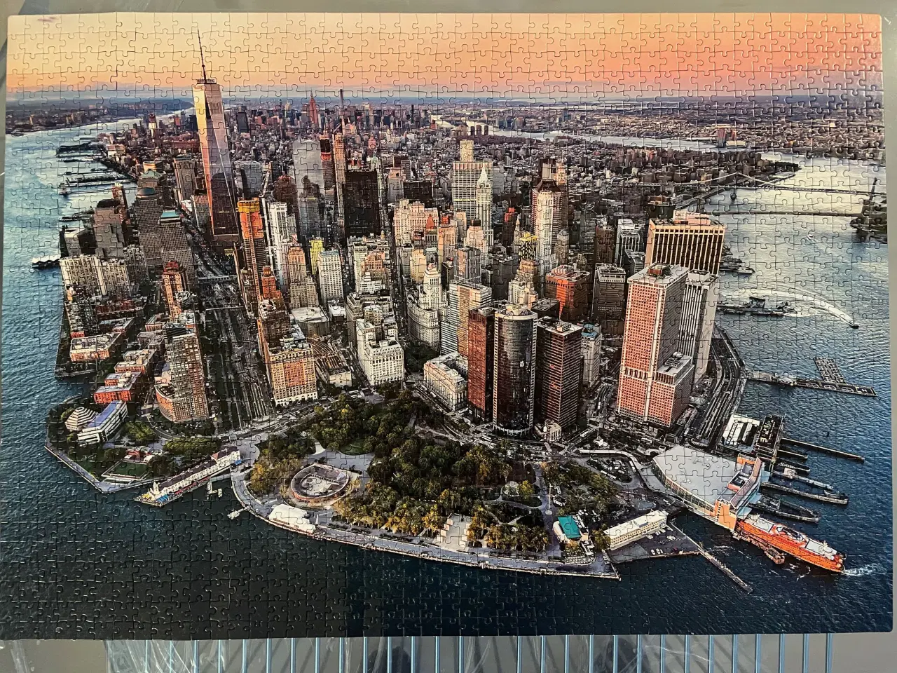 Billede 2 - Puslespil 1500 brikker New York