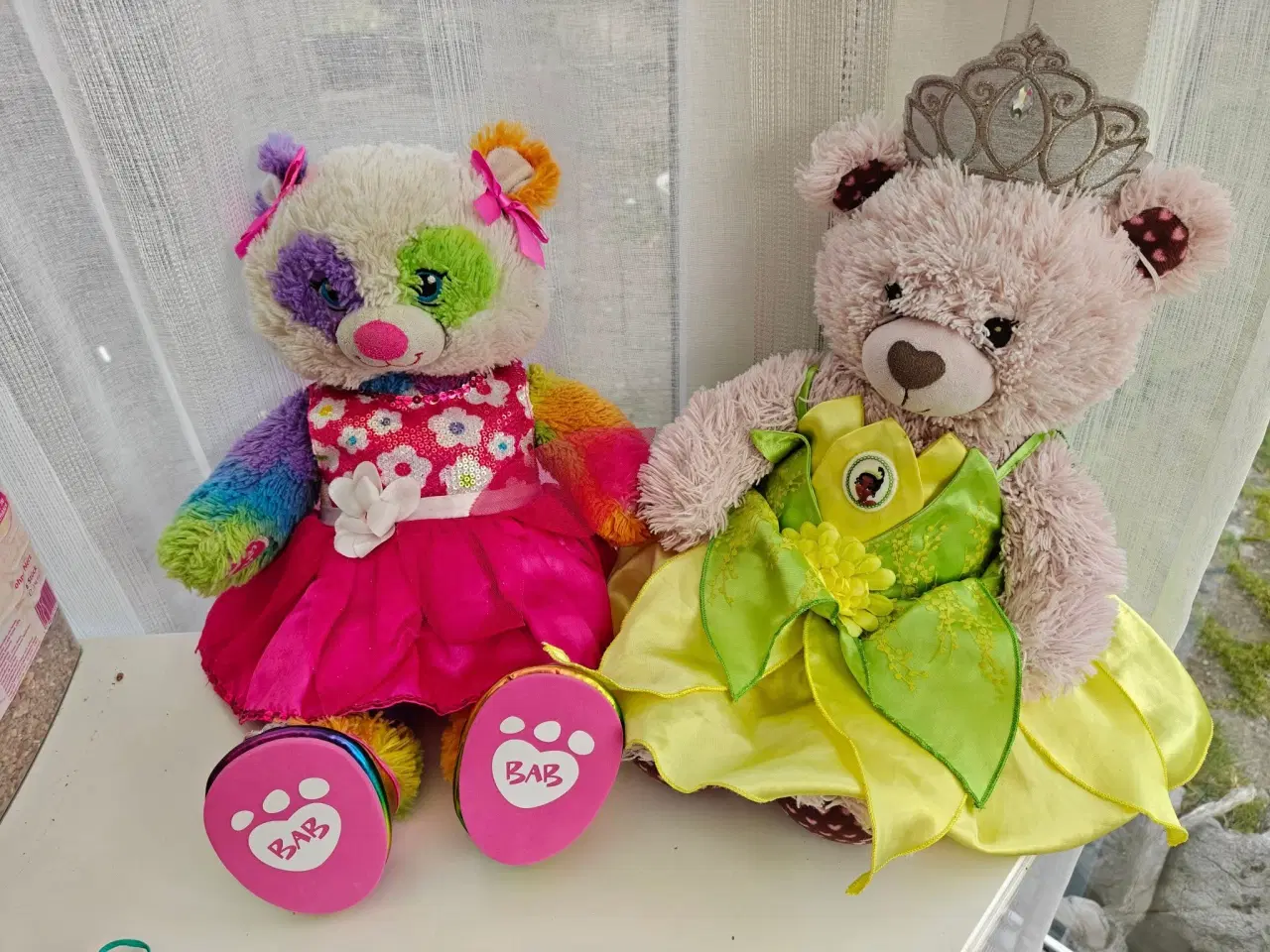 Billede 6 - Build a bear bamser 2 stk med tilbehør