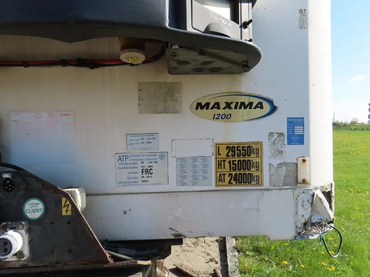 Billede 13 - 3-akslet køletrailer med Carrier Maxima 1200, inkl. div dæk og hjul