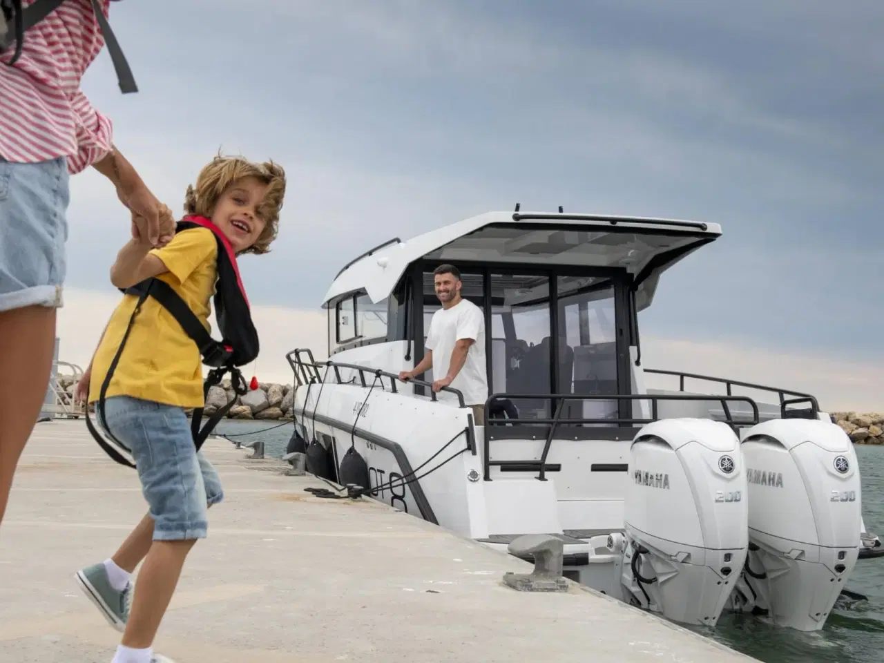 Billede 5 - Finnmaster Pilot 8 - Yamaha 2x150 HK/Udstyr