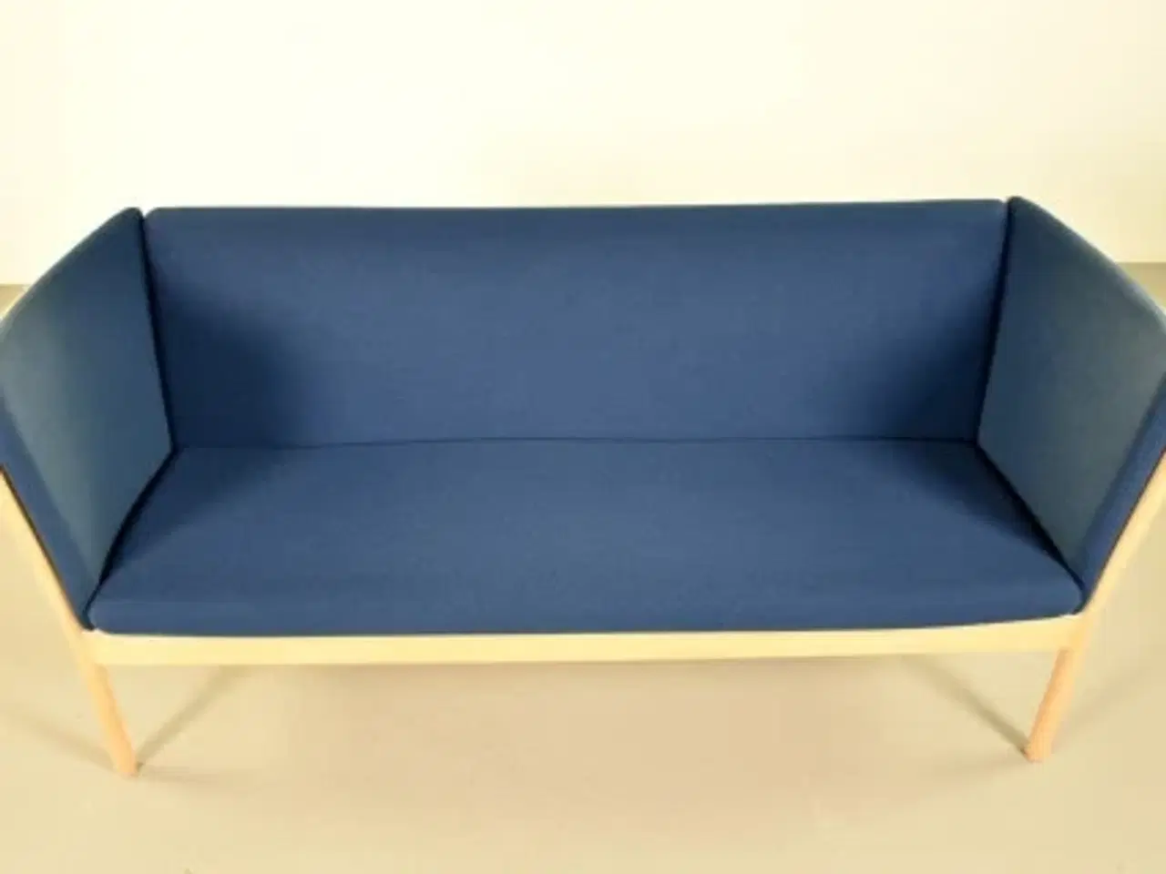 Billede 5 - Sofa fra kvist i bøg med blåt polster