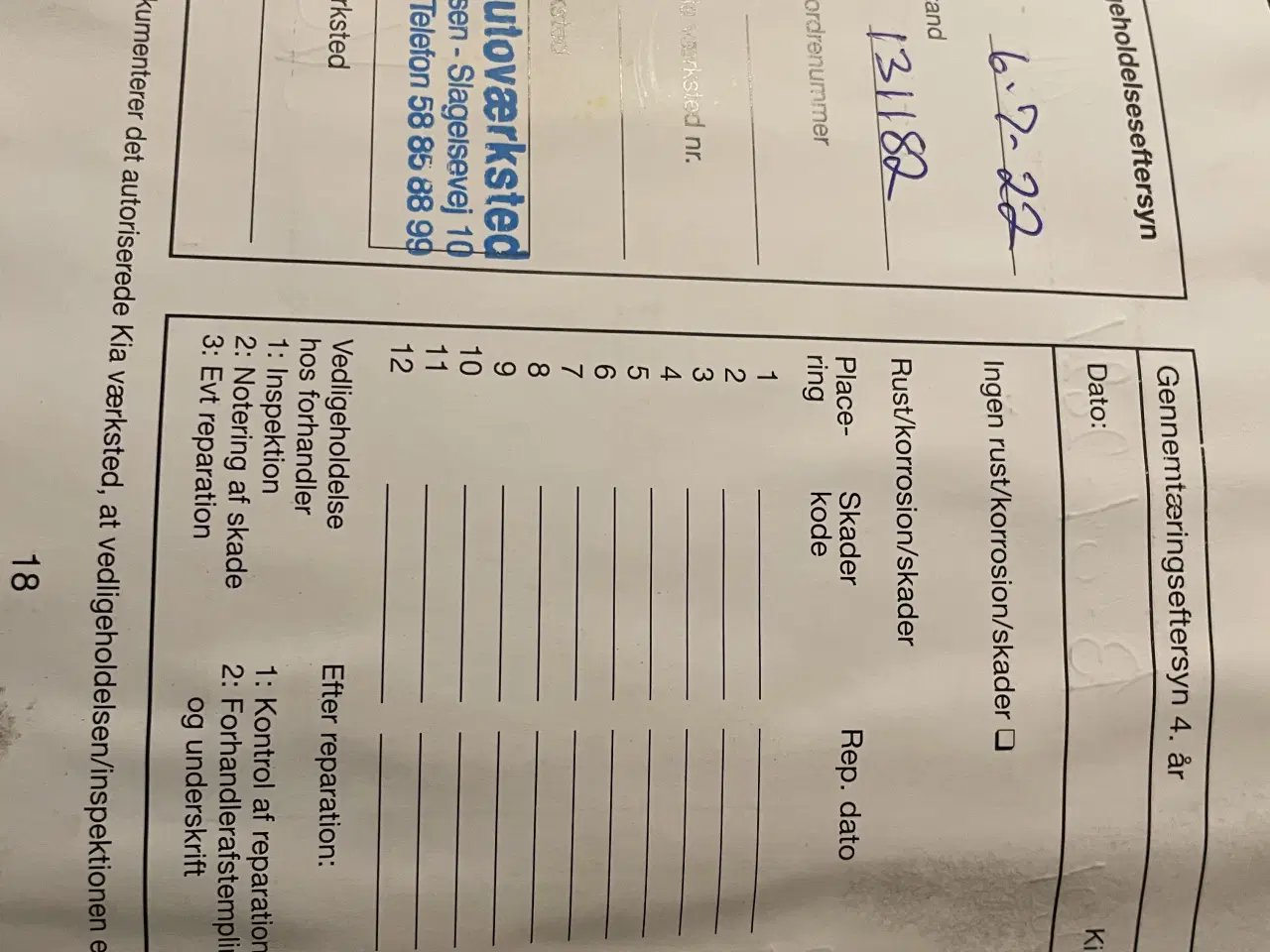 Billede 14 - Kia Carens 115 hk Diesel 1,7  (7 personer)  