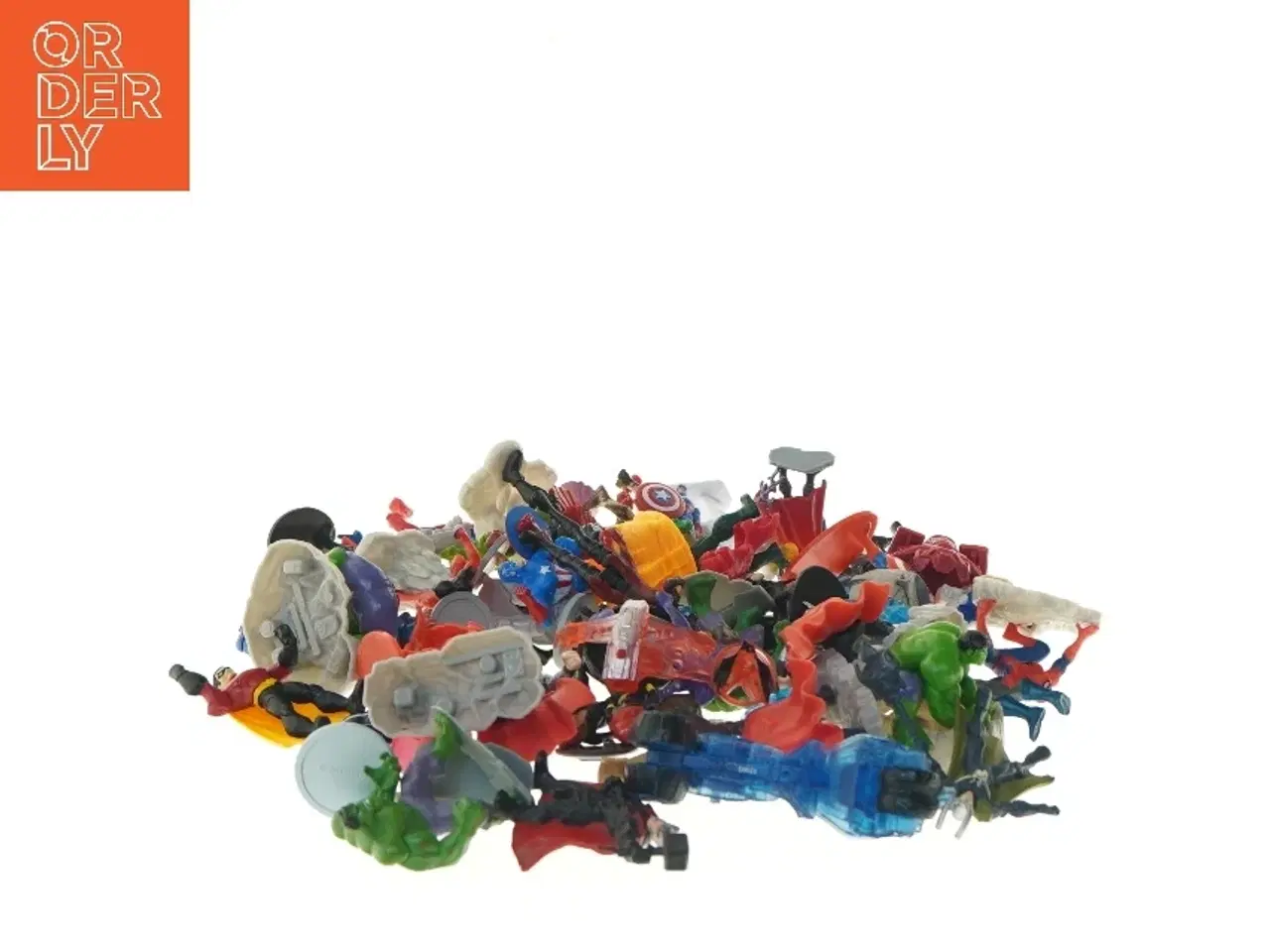 Billede 2 - Samling af superhelte figurer (str. ca. 5 cm)