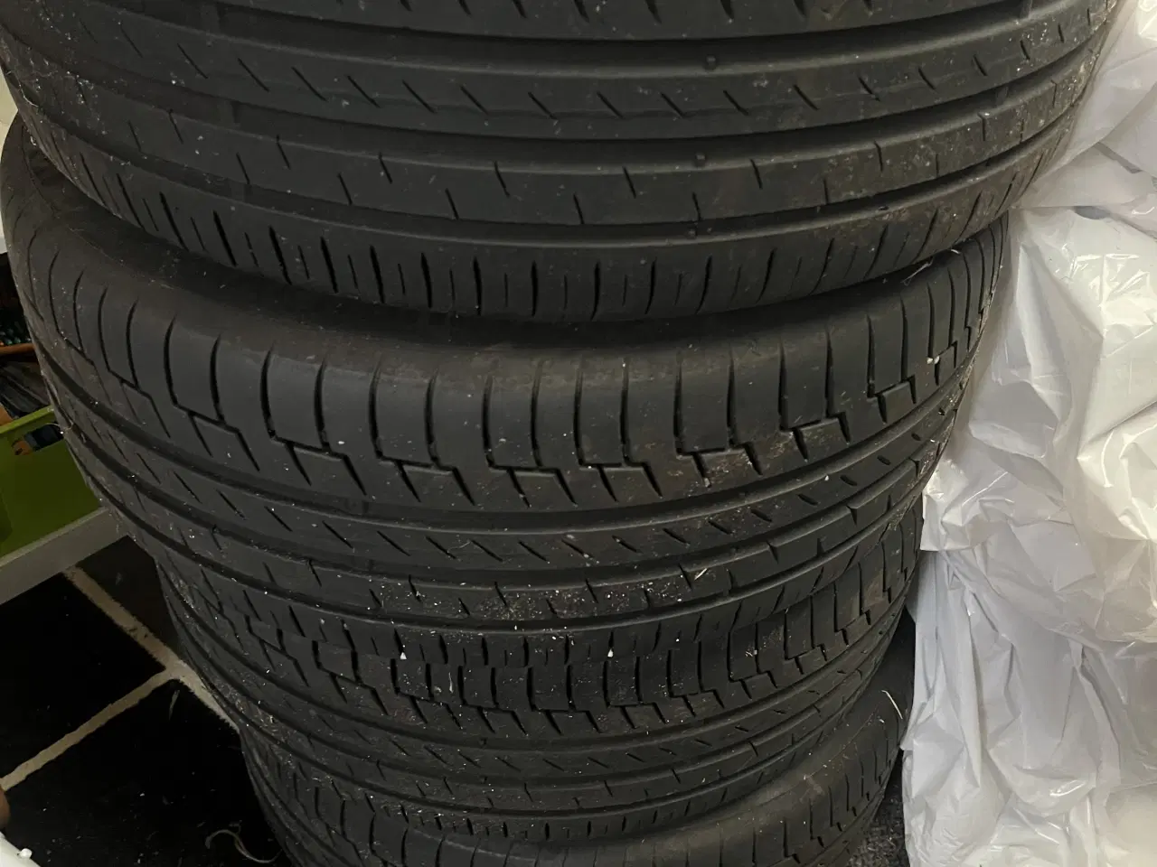 Billede 1 - 4 stk dæk m. Fælge 