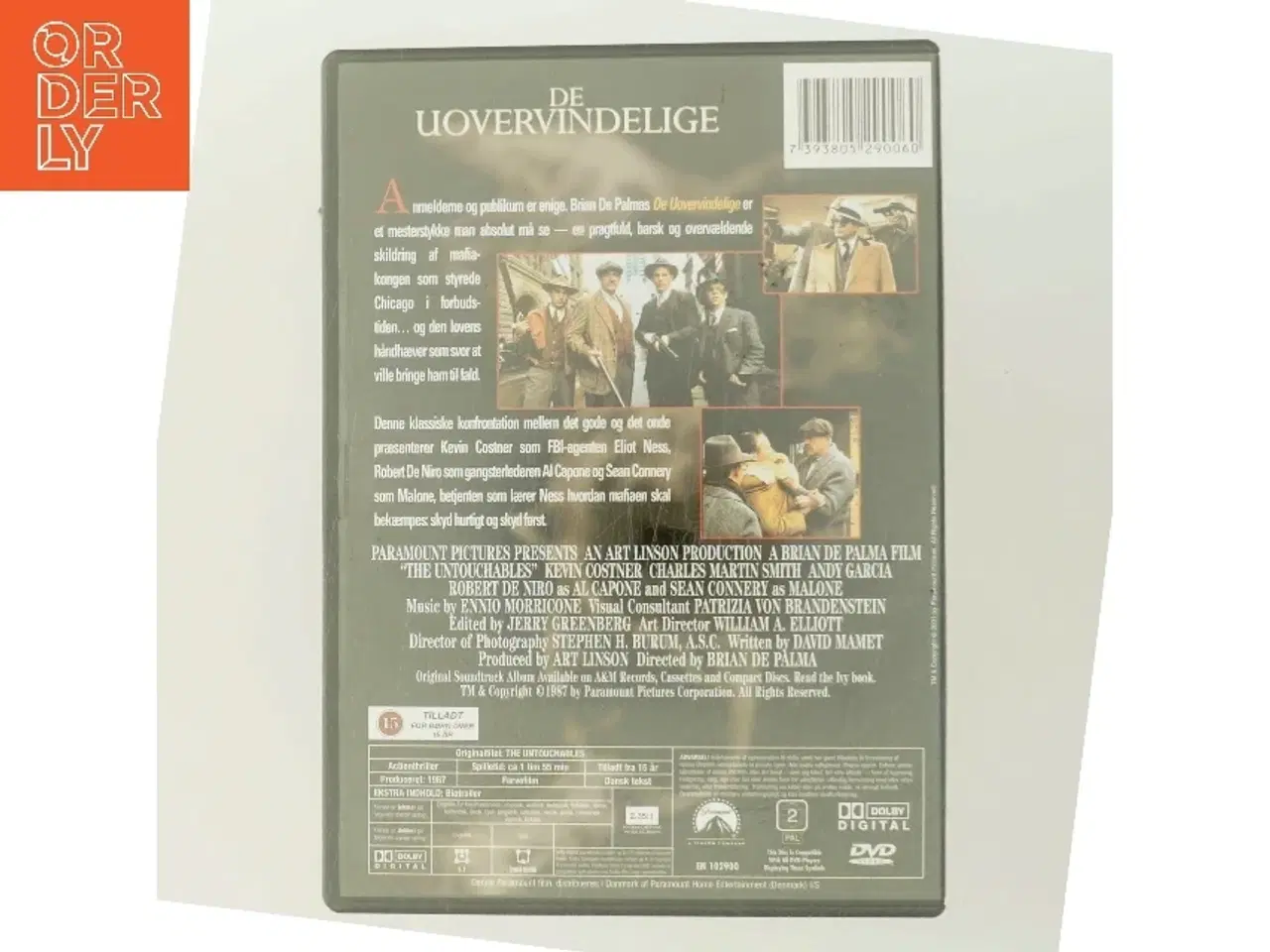 Billede 3 - De Uovervindelige med Kevin Costner (DVD)