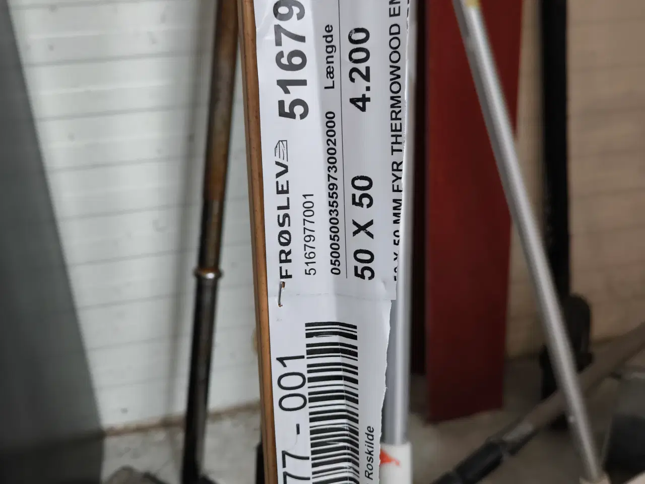Billede 5 - 👉Frøslev 50x50 Thermowood 1 Stk 4,20 m.🎊