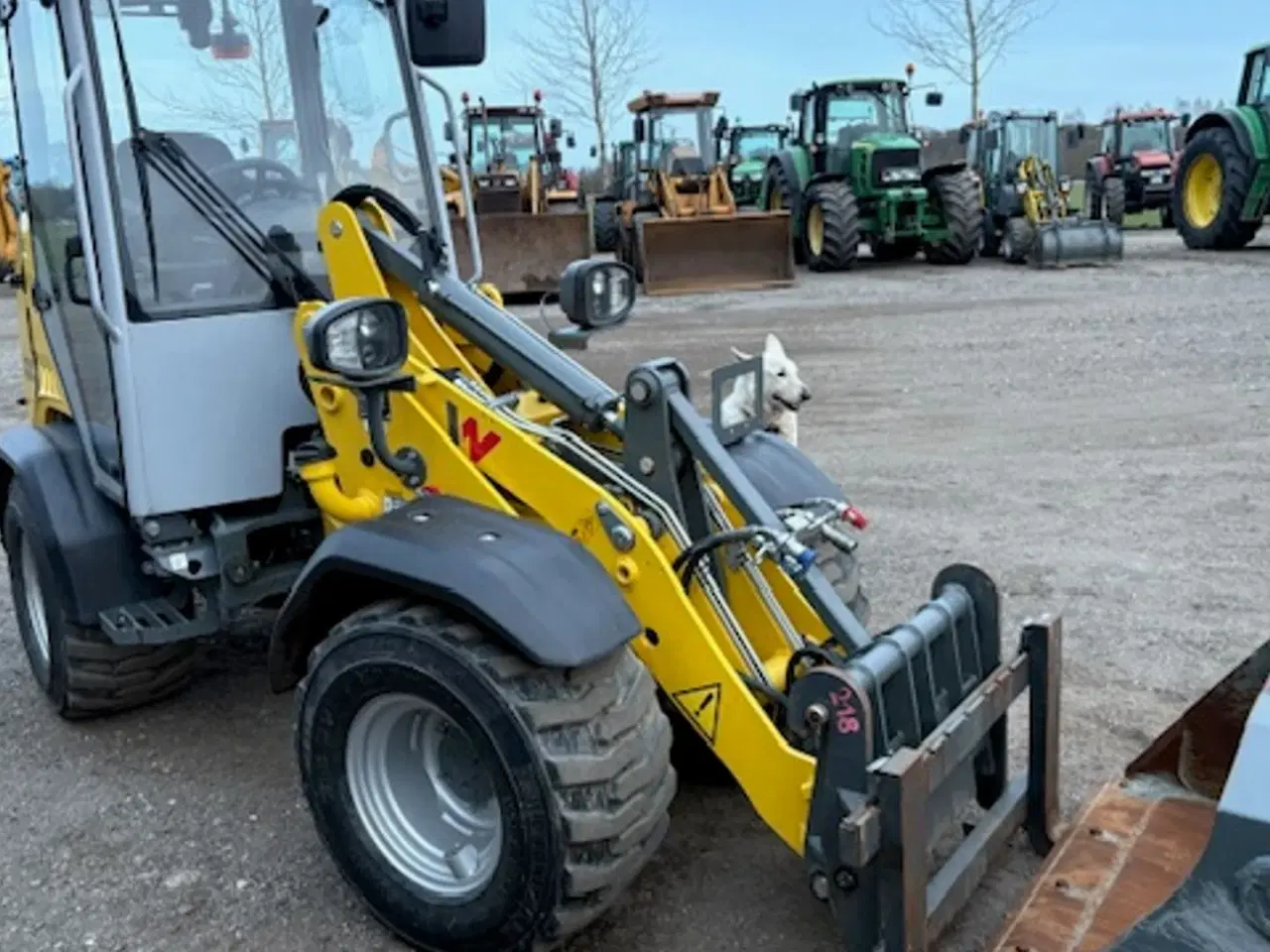Billede 2 - Wacker Neuson WL28 LUKKET HUS, SKOVL OG GAFLER , HYDRAULISK SKIFT