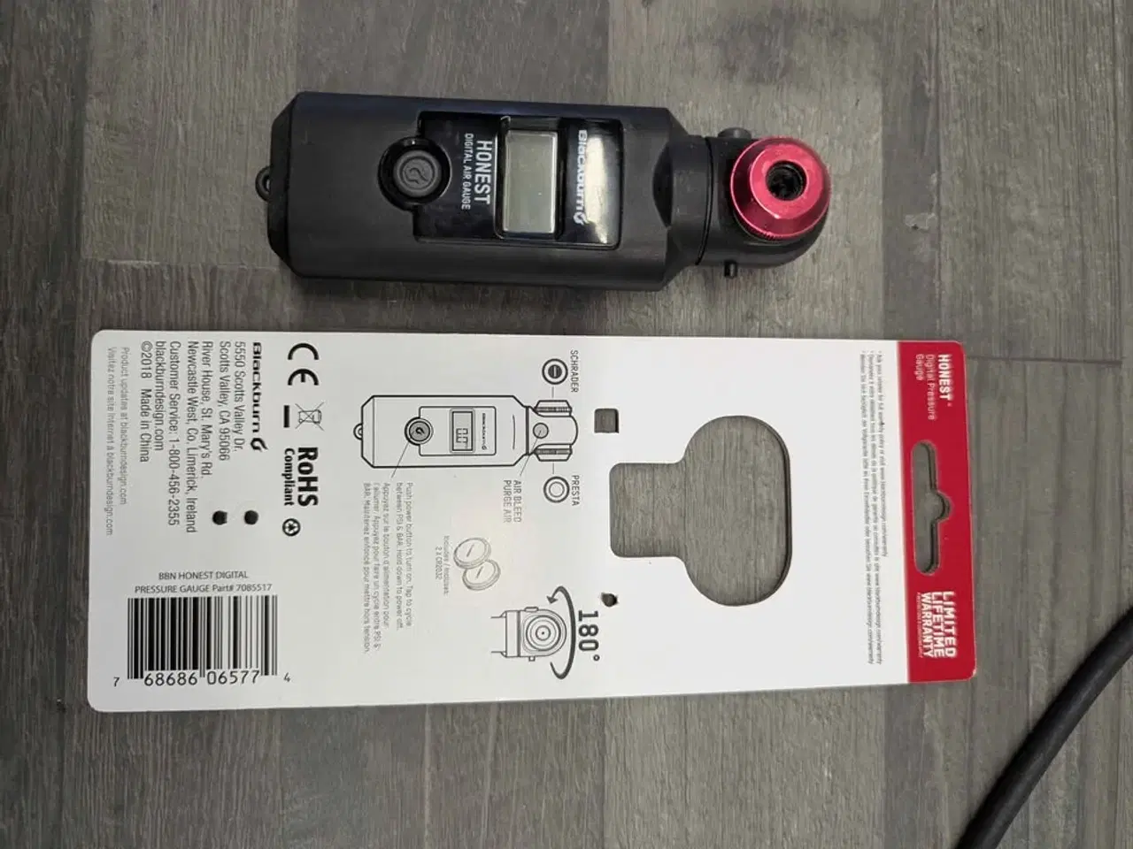 Billede 1 - Blackburn honest digital dæktryksmåler