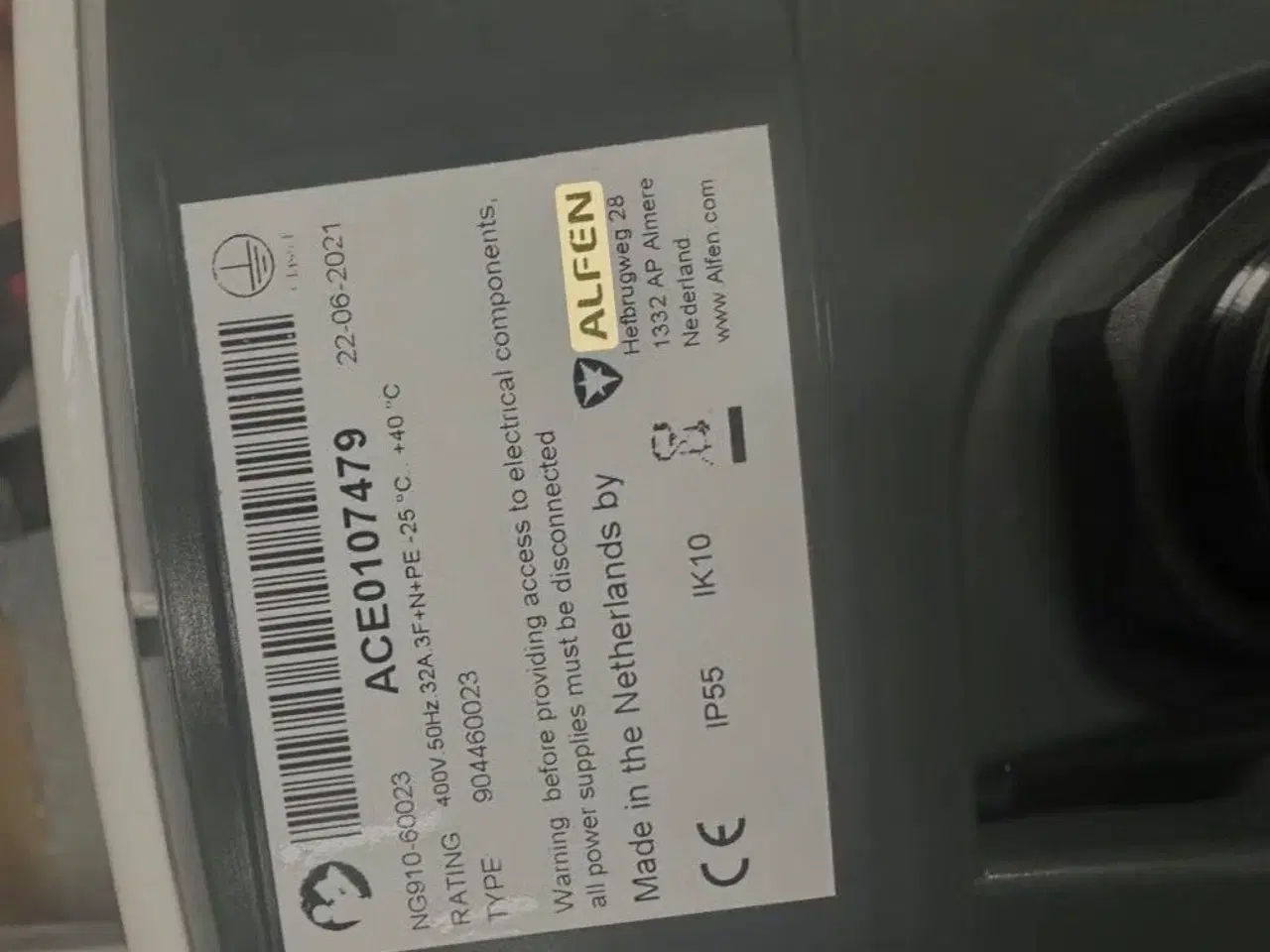 Billede 2 - Alfen Pro-Line 22 kW ladestation – Elbil lader