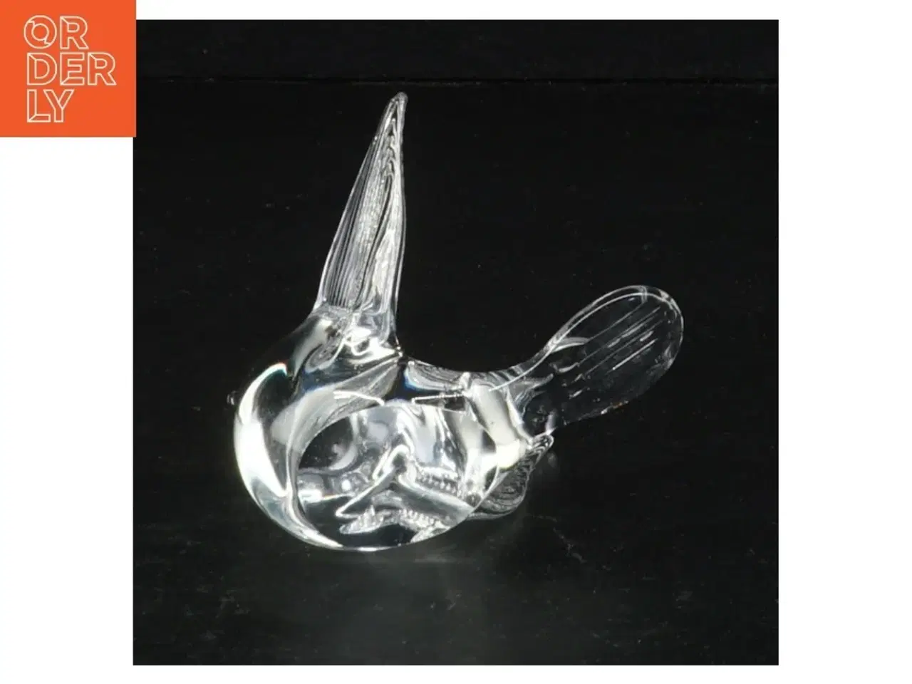 Billede 3 - Glasfugl figur (str. 7 x 9 x 7 cm)