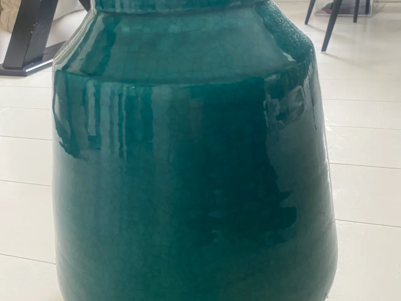 Billede 1 - Grøn vase / gulvvase