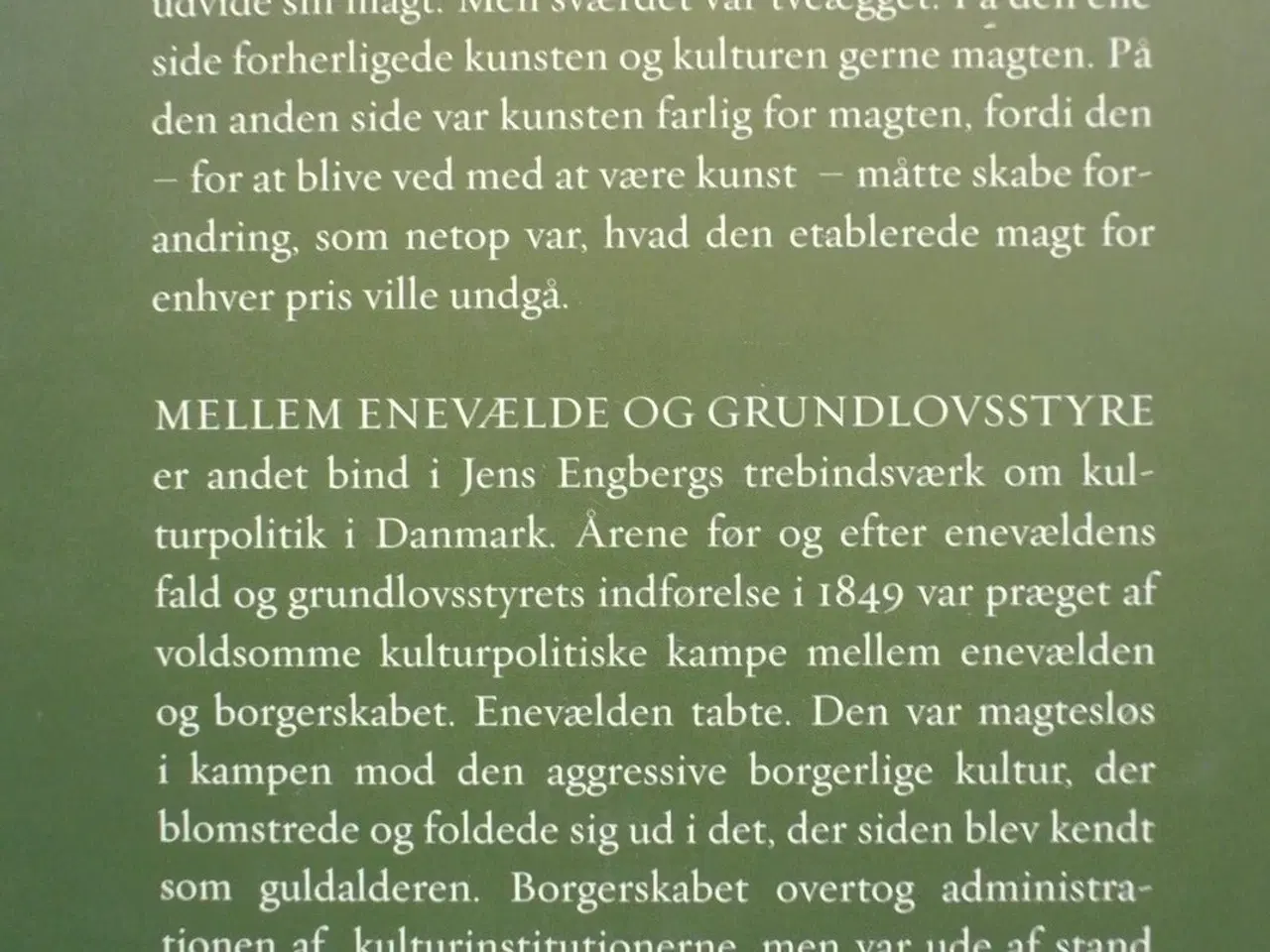 Billede 4 - magten og kulturen 1-3 dansk kulturpolitik 1750-1,