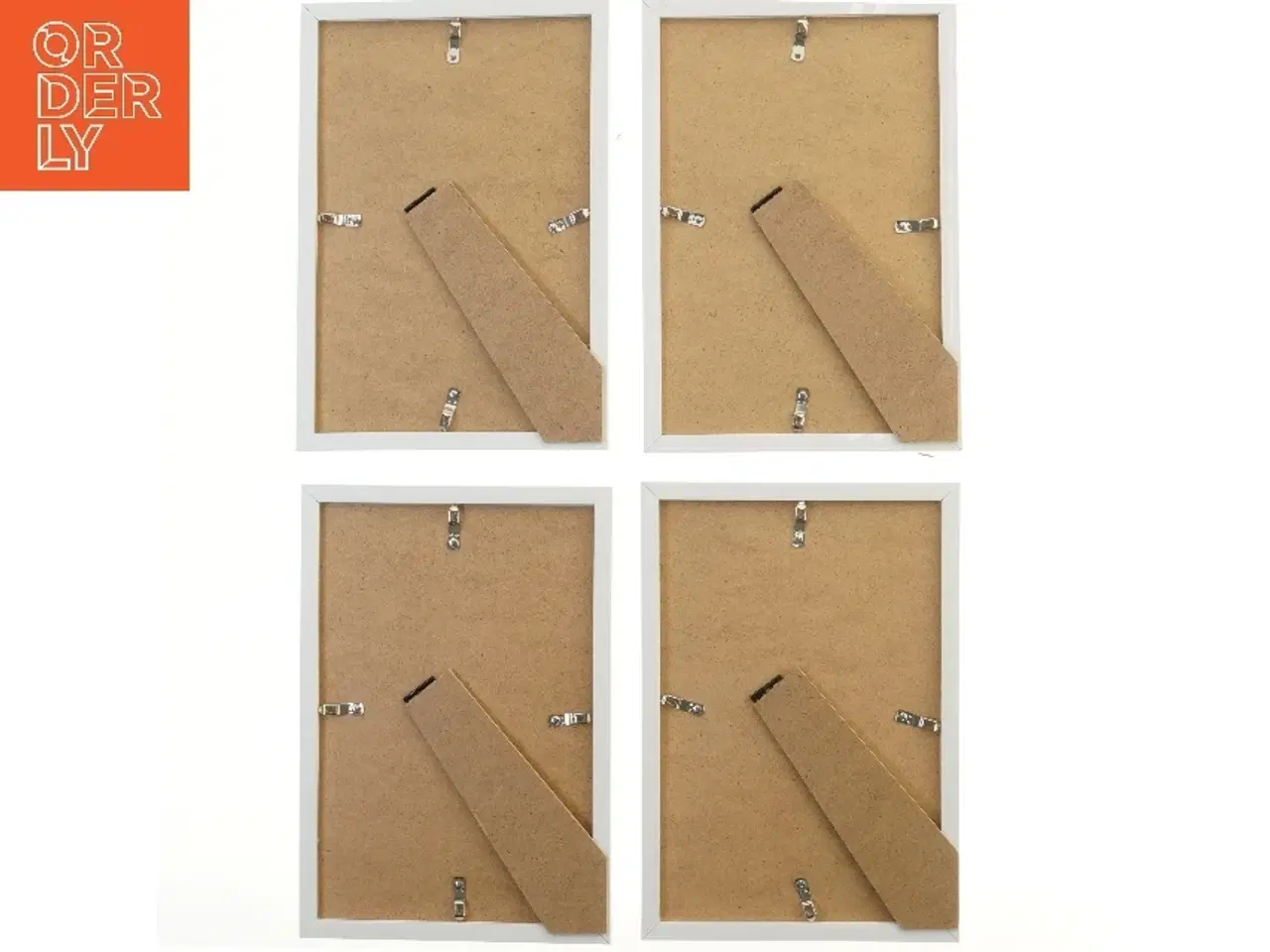 Billede 2 - Dekorative billeder og rammer sæt (str. 4 styk, 33x23 cm)