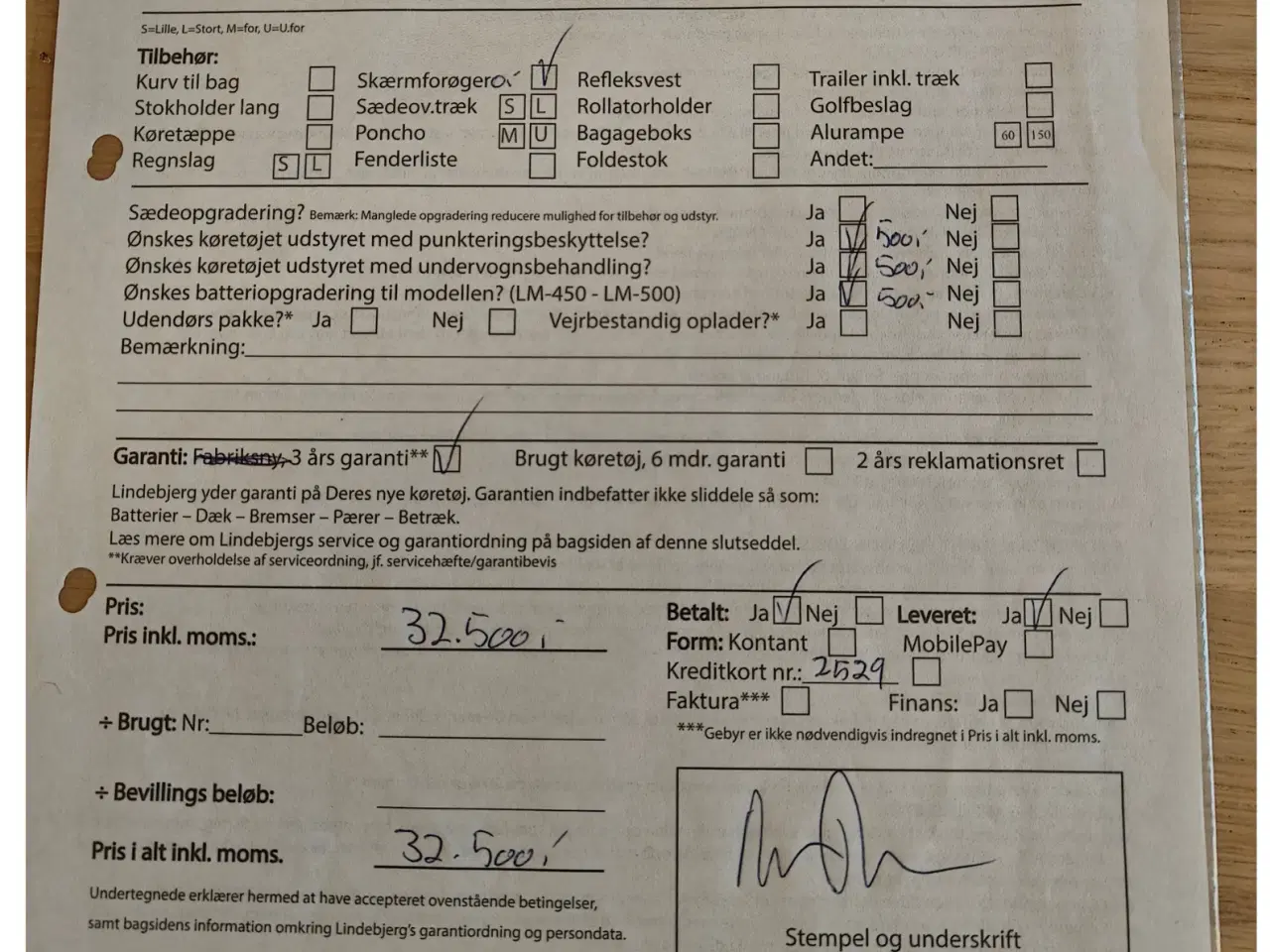 Billede 8 - El-scooter, Lindebjerg, luksusmodel