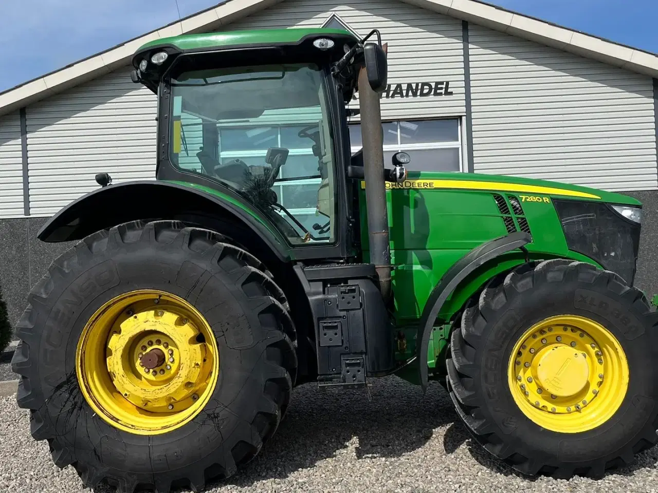 Billede 13 - John Deere 7280R Næsten nye dæk, Autopower og frontlift samt luft anlæg