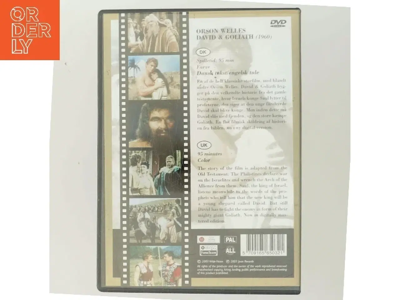 Billede 3 - David & Goliath (Orson Welles) med Orson Welles (DVD)