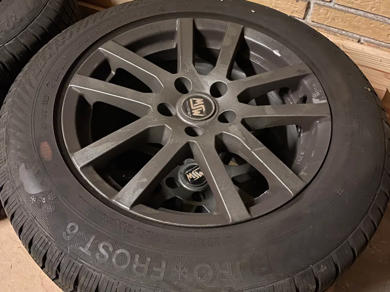 Billede 1 - Vinterdæk på super flotte OZ fælge 