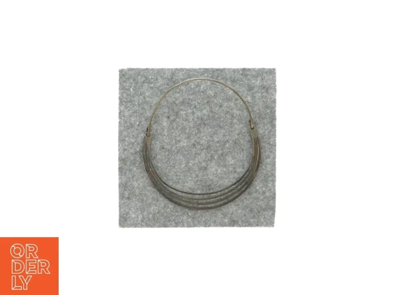 Billede 2 - Halssmykke i sølv, 13 centimeter i diameter