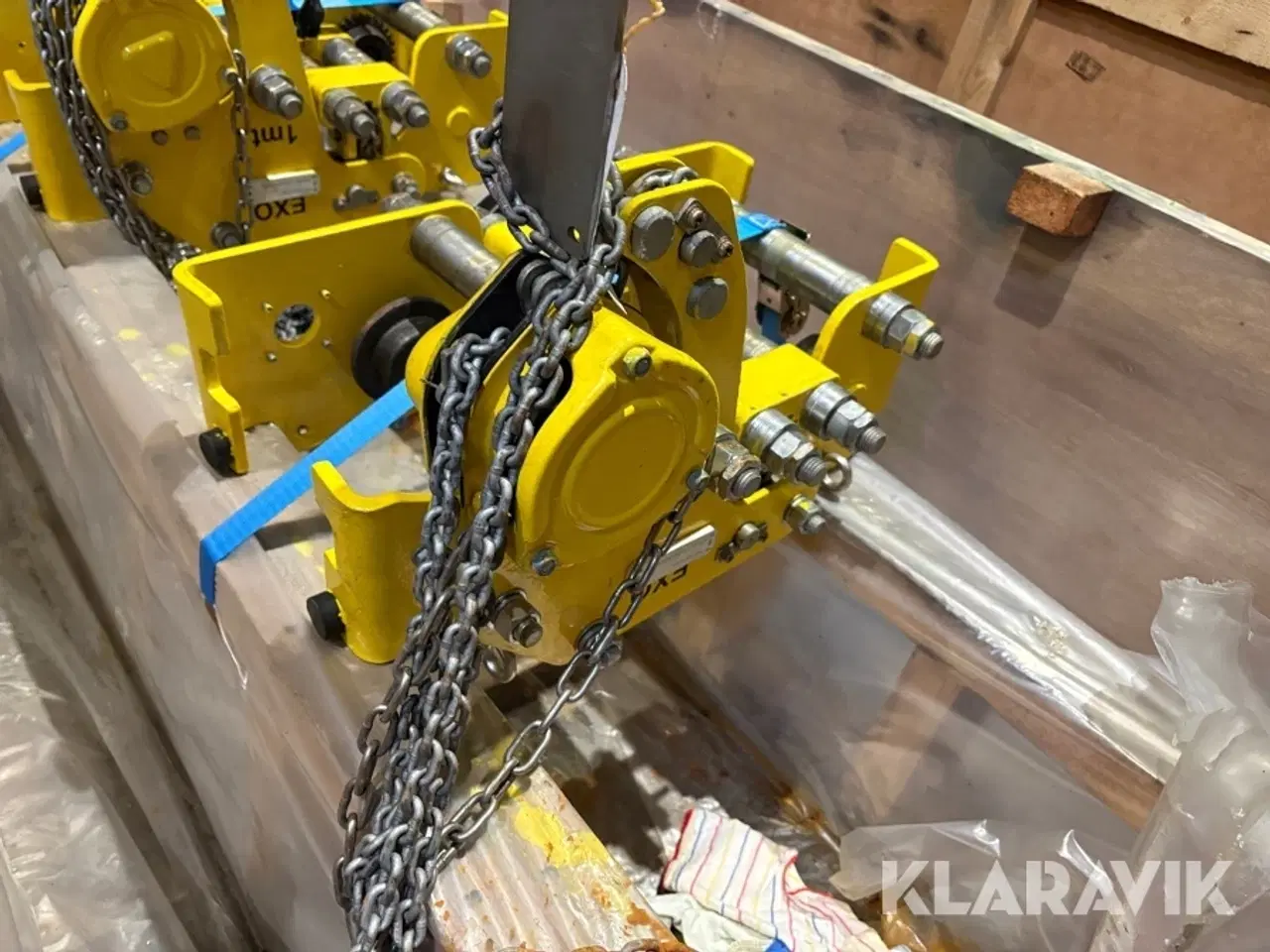 Billede 5 - Løbekat med talje Exo 1 tons - med side og endeforskydning