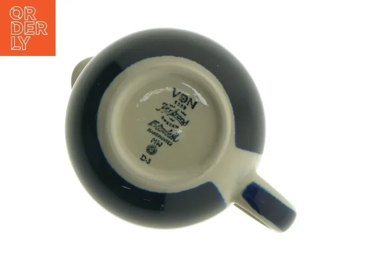 Billede 6 - Sukkerskål og flødekande fra Rrstrand (str. Ø. 8,5 cm. og. 9,5 cm)