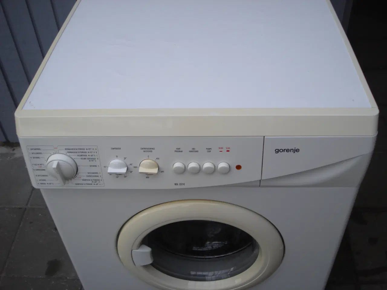 Billede 4 - 5 kg. Gorenje vaskemaskine model WA 1074