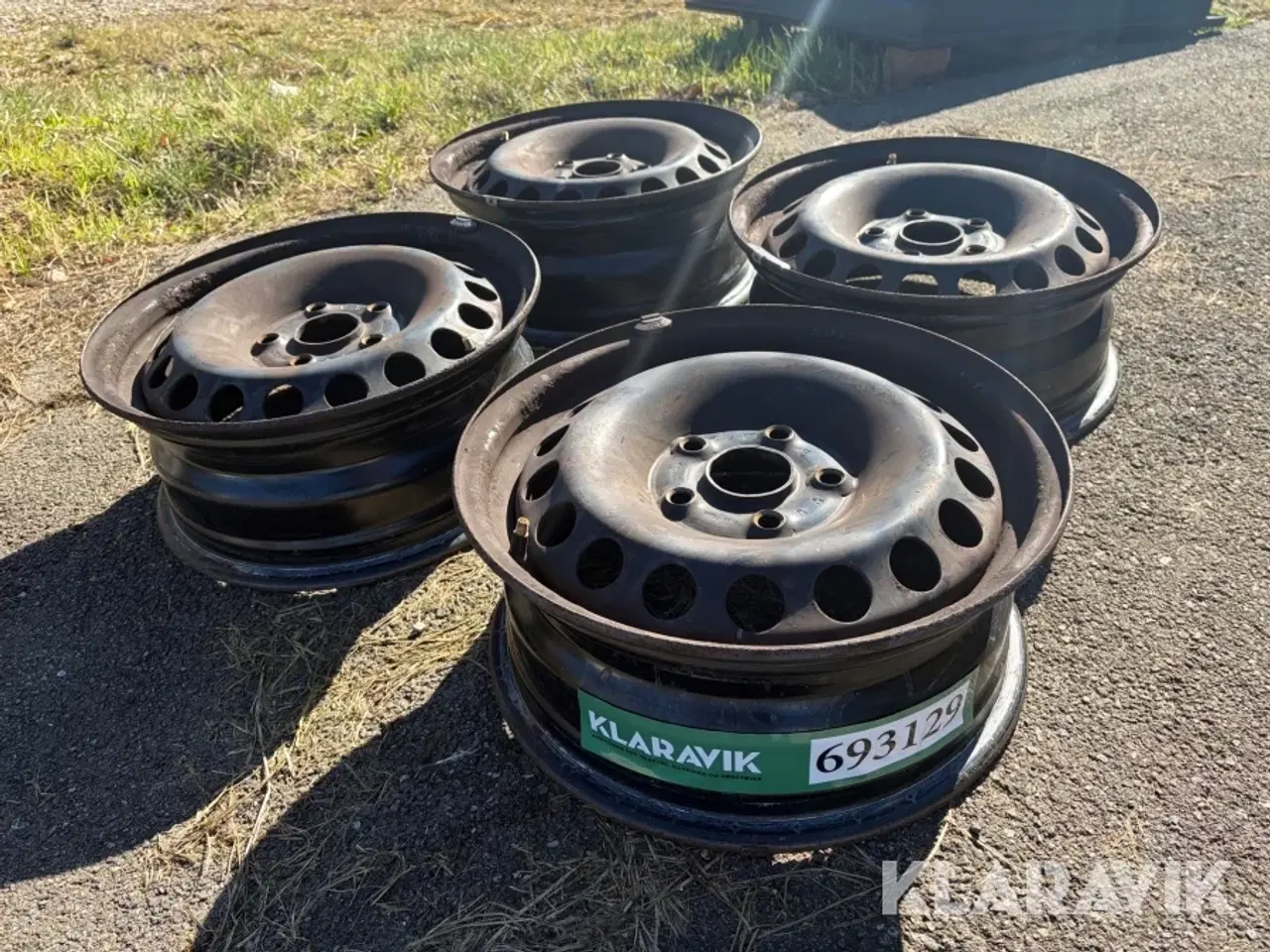 Billede 1 - Stålfælge - Skoda Octavia - 4 styk