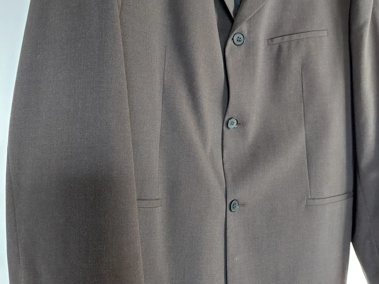 Billede 1 - Pæn Habit Jakke Brun str L Som Ny