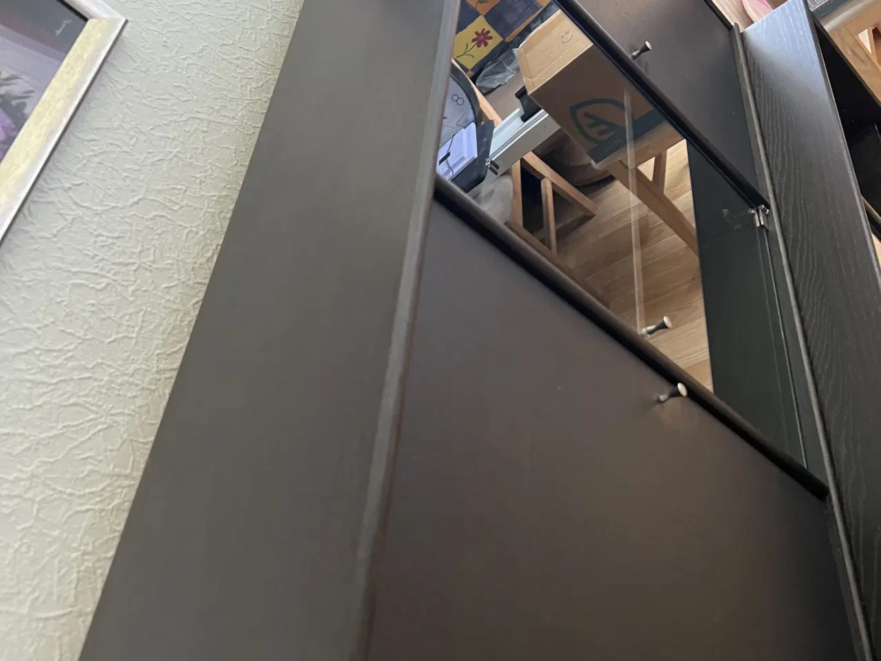 Billede 2 - 2 reoler i mørkt træ