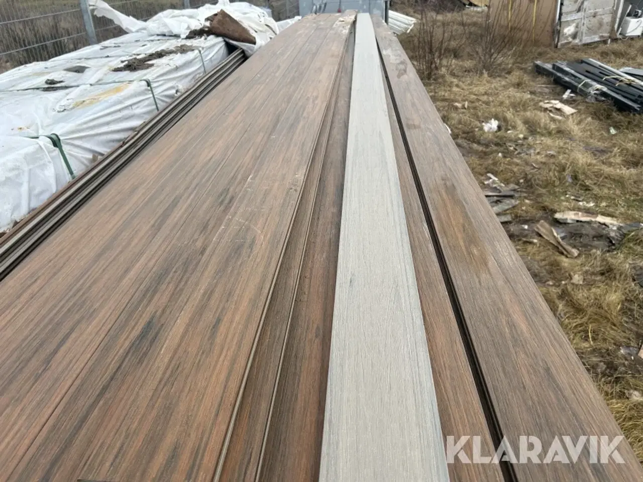 Billede 2 - Komposit terrassebrædder Kirkedal 6 meter 60styk i alt 360 meter