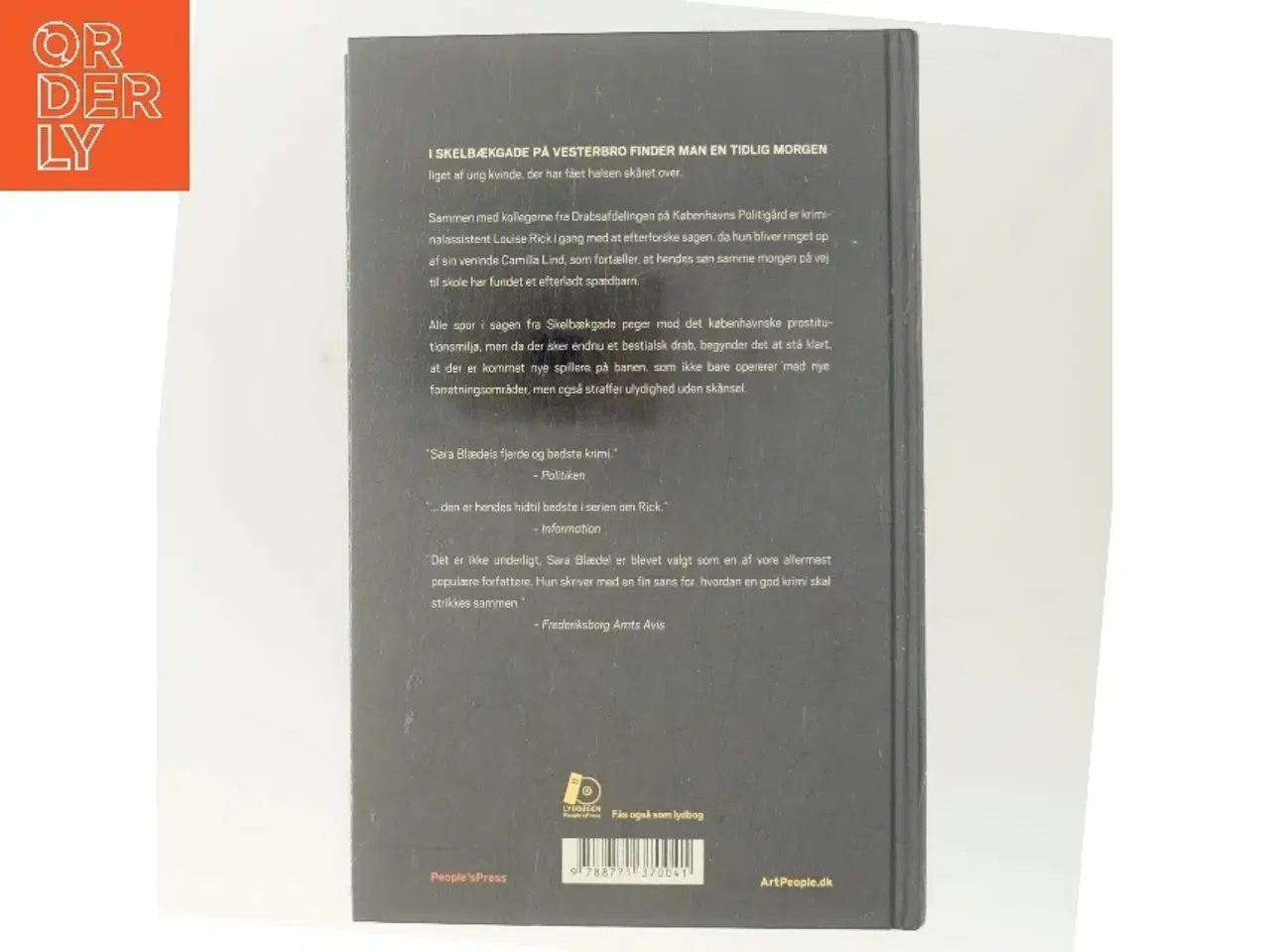 Billede 3 - Aldrig mere fri af Sara Blædel (Bog)