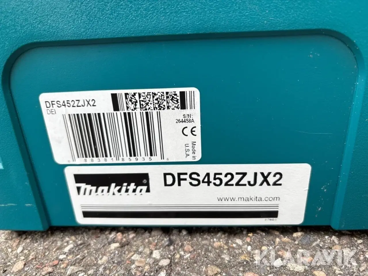 Billede 5 - Gipsskruemaskine Makita DFS452