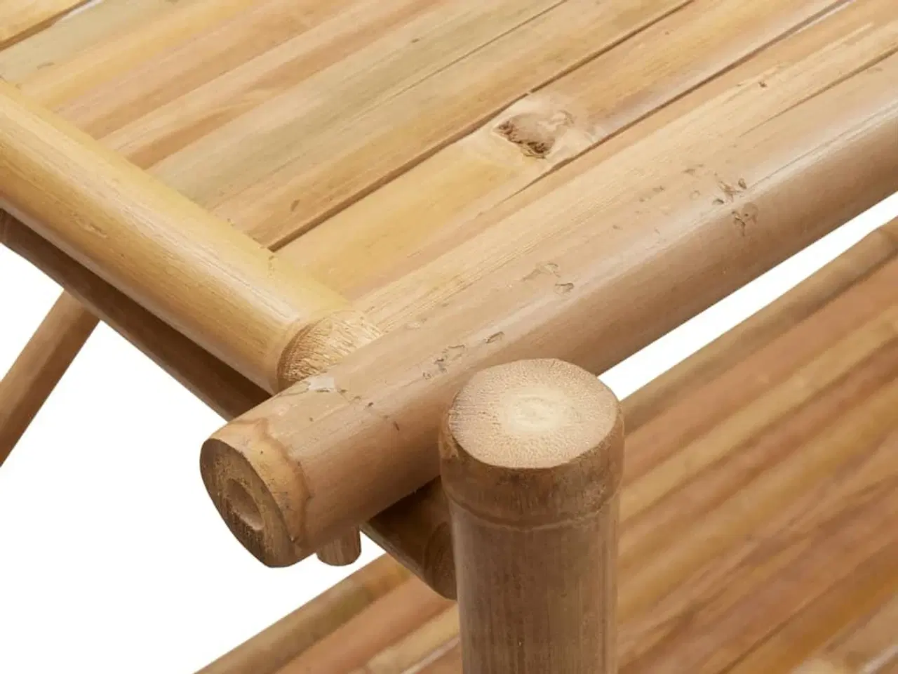 Billede 7 - Reol med 3 hylder 100x40x90 cm bambus