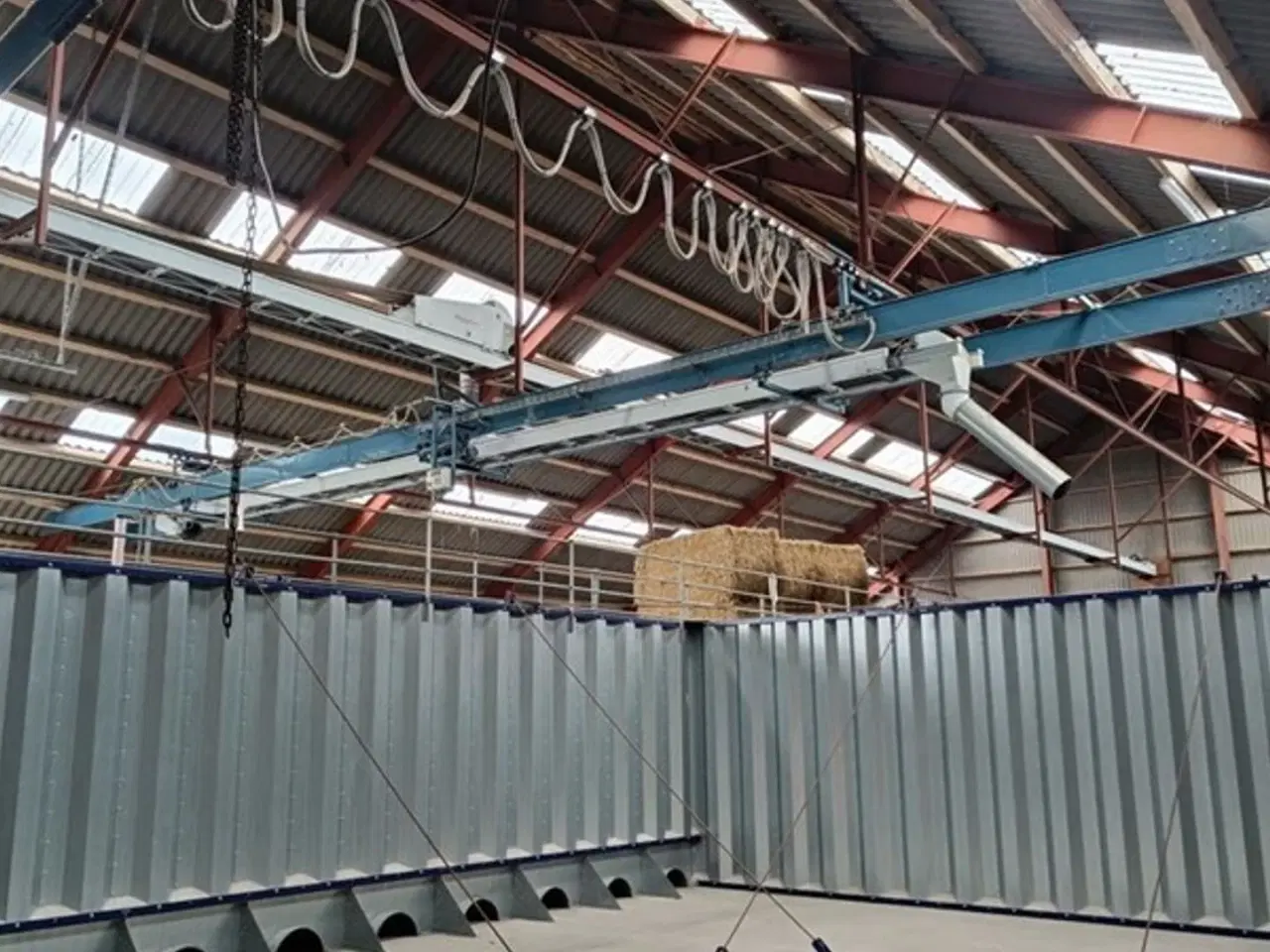 Billede 4 - Jema T40 kædeelevator, 10m samt transportbånd og BCA 45 tværbånd