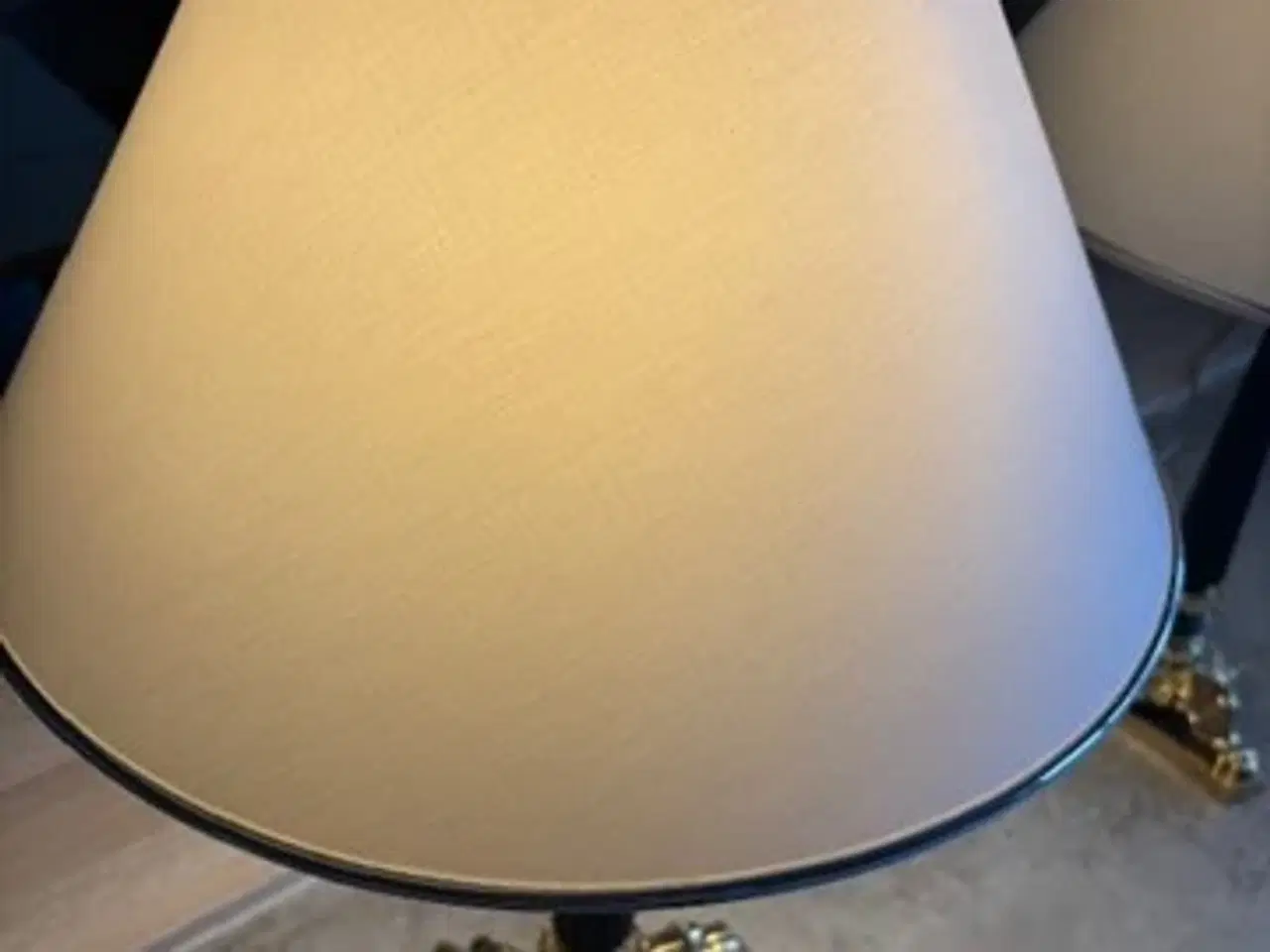 Billede 6 - Vintage Bordlamper på Messing løvefødder