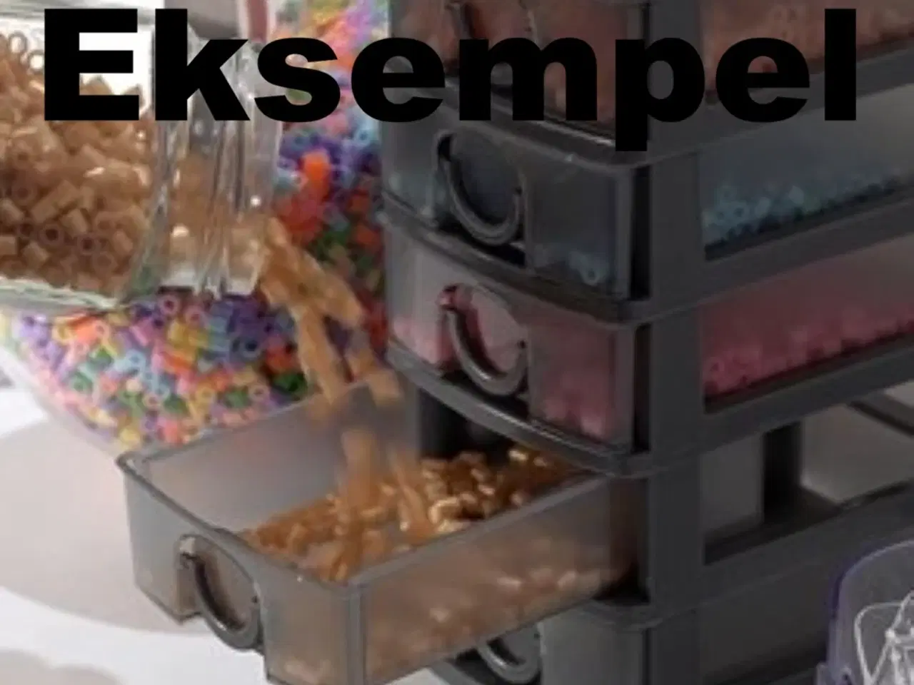 Billede 3 - 4 skuffedarier til småting - god opbevaring