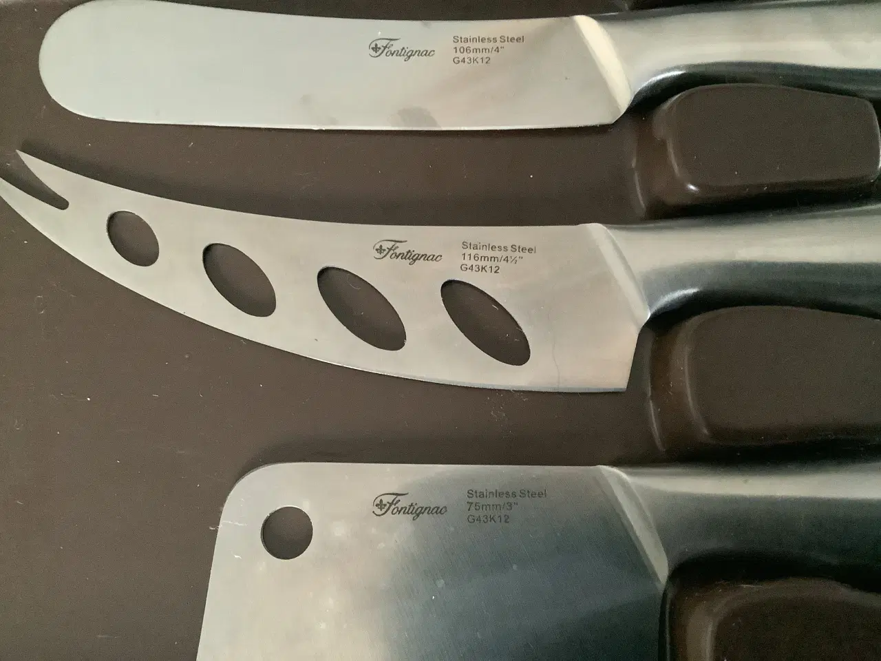 Billede 2 - Fontignac Osteknive 3 stk.
