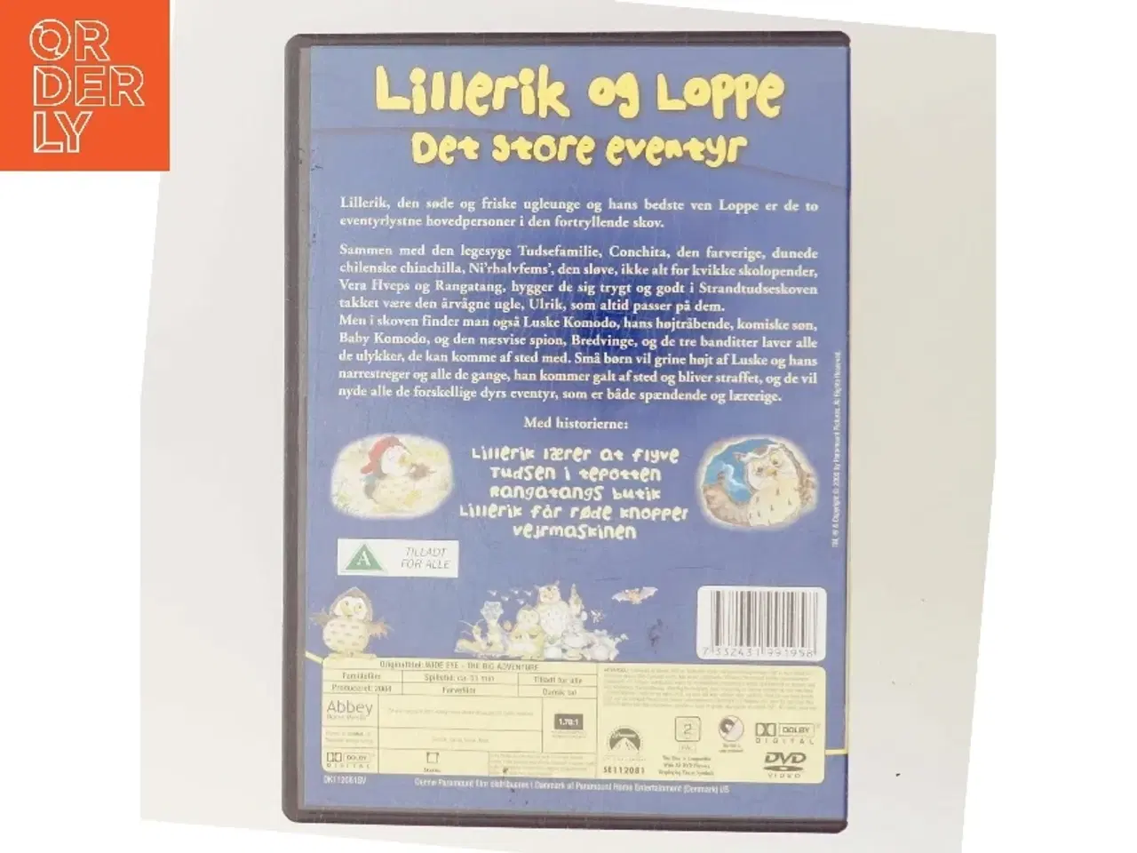 Billede 3 - Lillerik Og Loppe - Det Store Eventyr [DVD] (DVD)