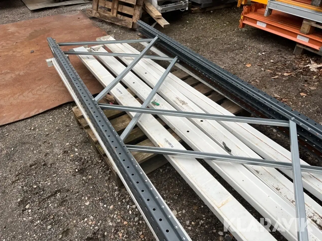 Billede 12 - Pallereol med 3 hylder