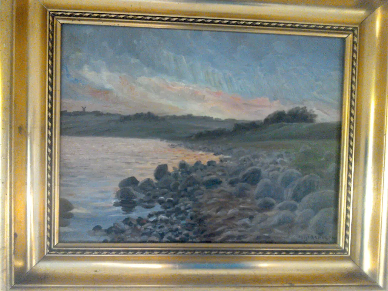 Billede 3 - 2 stk   Graversen maleri til salg